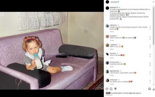 Ünlü isimler, 23 Nisan'ı unutmadı! Peş peşe çocukluk fotoğraflarını paylaştılar