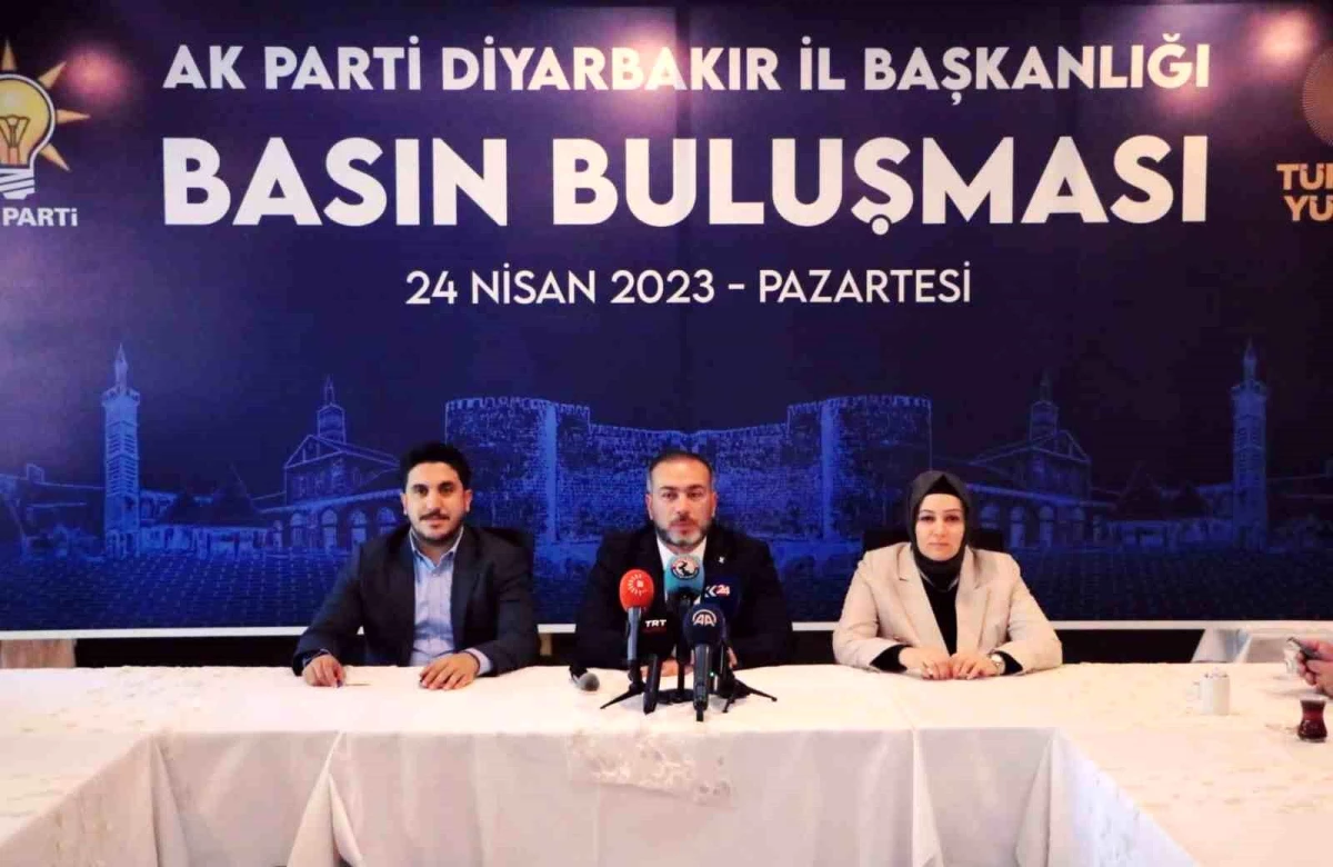 AK Parti Diyarbakır İl Başkanı: Seçim Türkiye ve Diyarbakır\'ın geleceğini şekillendirecek