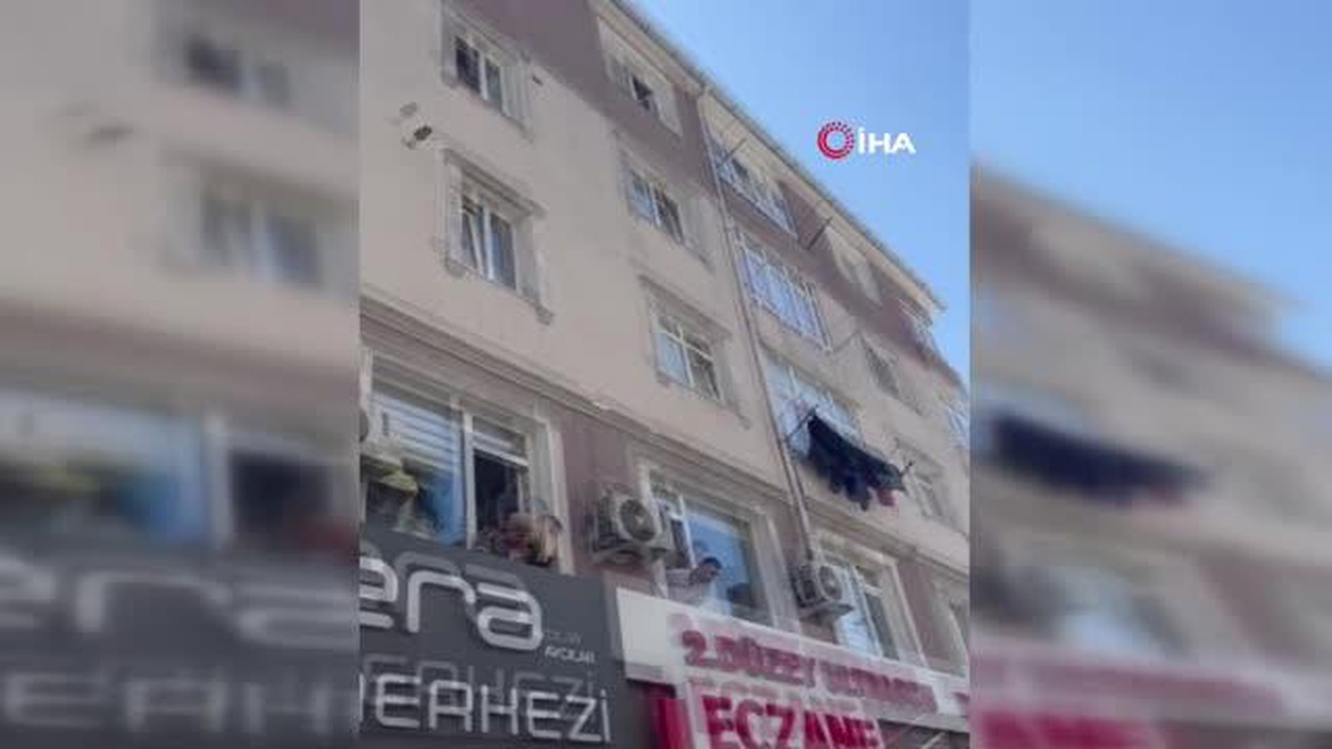 Avcılarda tıp merkezinde tuğla faciası: Kadın hayatını kaybetti