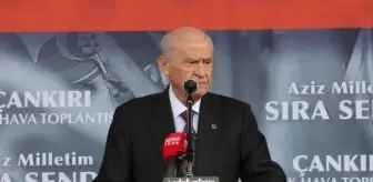 MHP Genel Başkanı Devlet Bahçeli Çankırı'da Vatandaşlara Seslendi