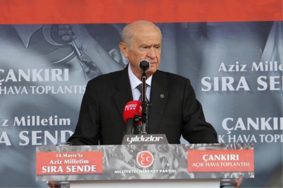 MHP Genel Başkanı Devlet Bahçeli Çankırı\'da Vatandaşlara Seslendi