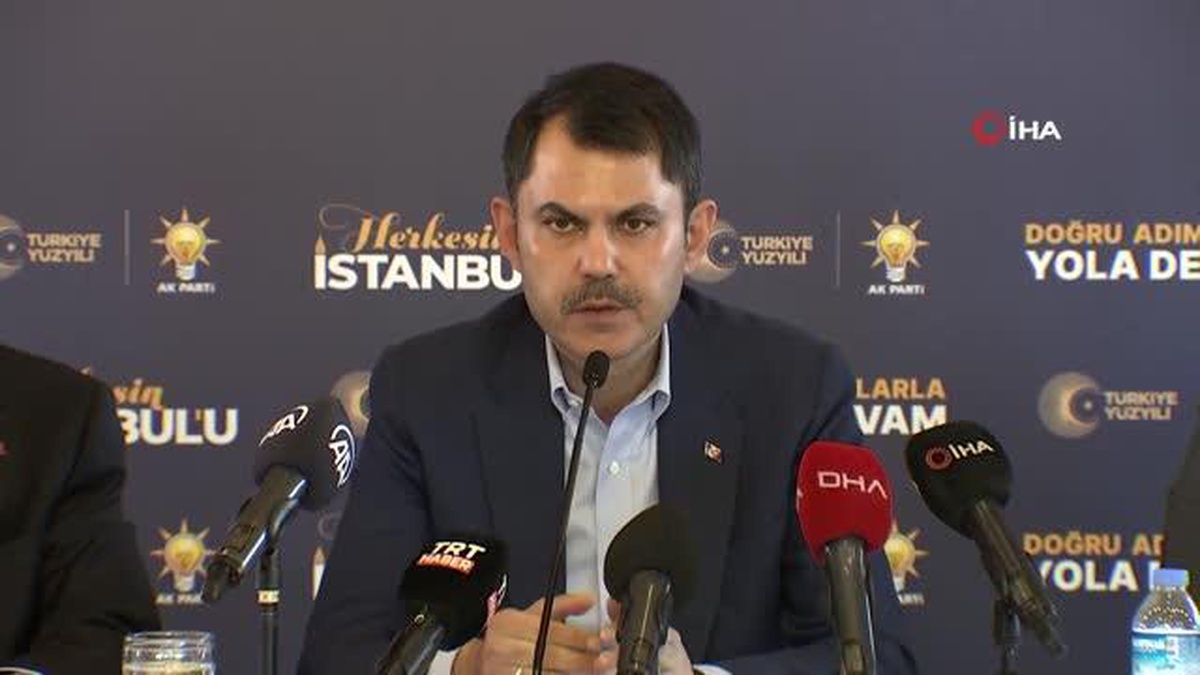 Bakan Kurum, Kağıthane İş Dünyası Buluşması ve Kentsel Dönüşüm Toplantısı\'na katıldı