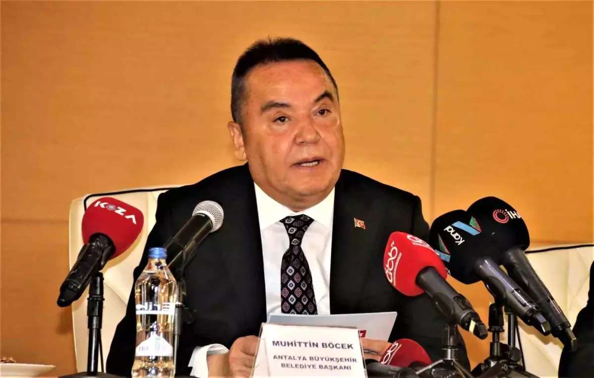 Başkan Böcek: "Antalya\'mız, tarımda üretim kapasitesiyle 1\'inci sırada"