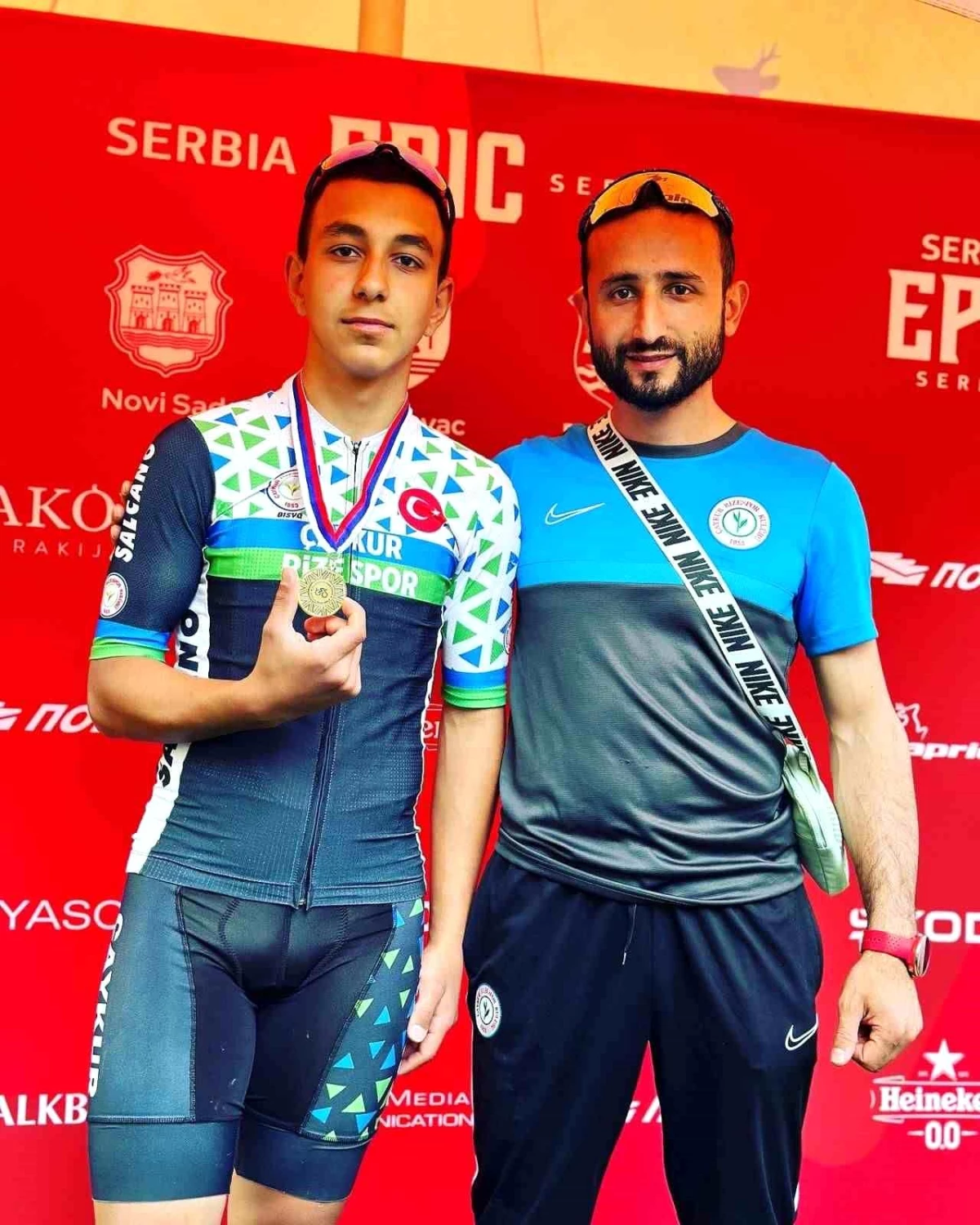 Çaykur Rizespor Bisiklet Takımı Sporcusu Eren Geçim Uluslararası Yarışta Şampiyon Oldu