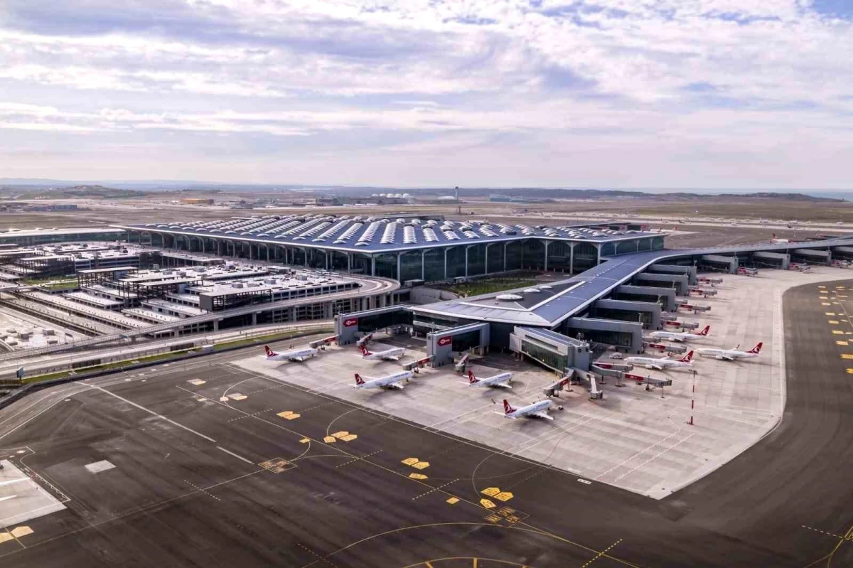 İstanbul Havalimanı, Avrupa\'nın En Yoğun Havalimanı Oldu