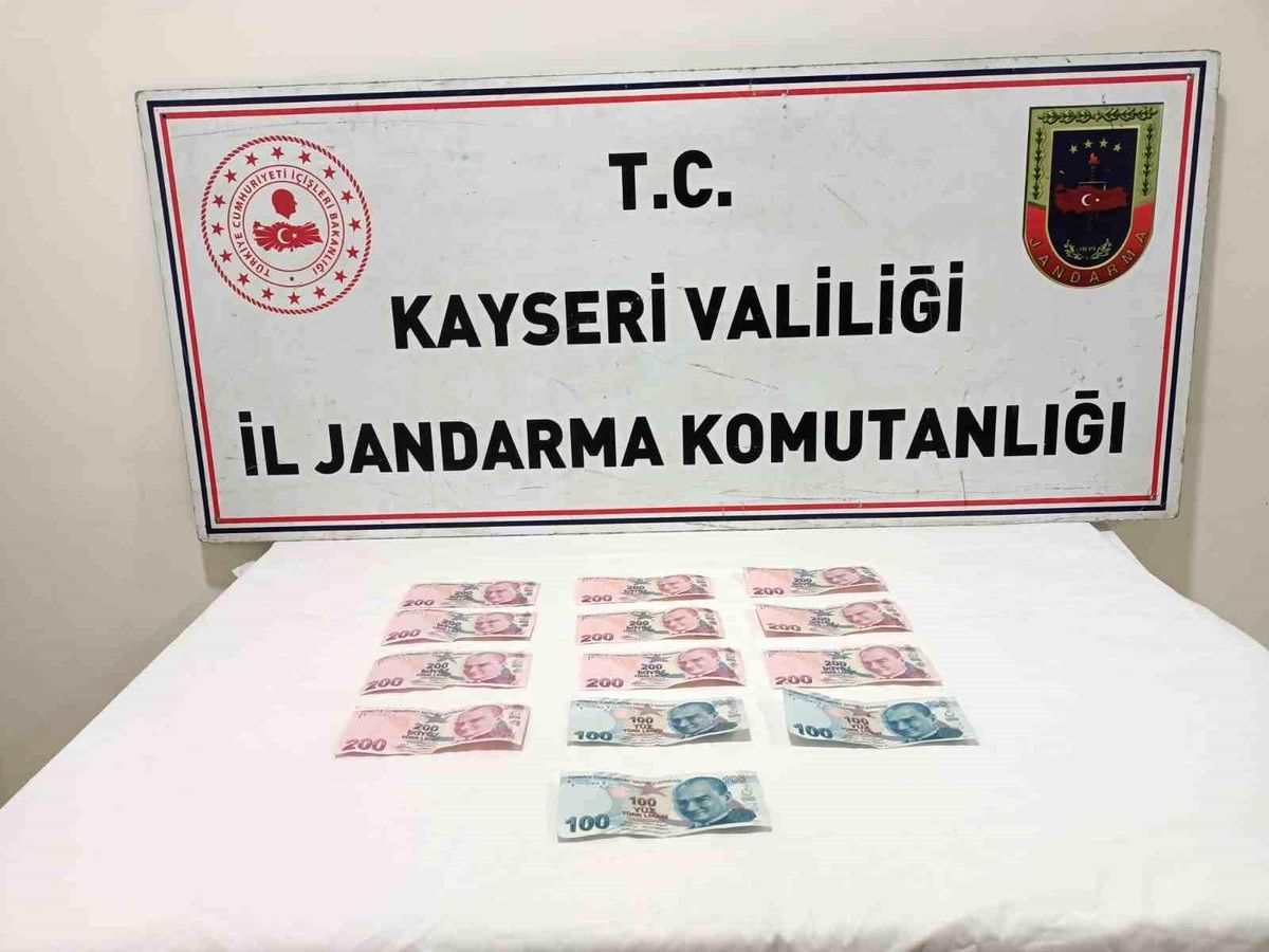 Kayseri\'de Jandarma Ekipleri Tarafından Sahte Para Operasyonu