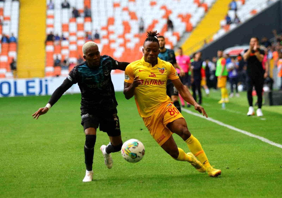 Yukatel Kayserispor Son 3 Maçta Sadece 1 Puan Aldı