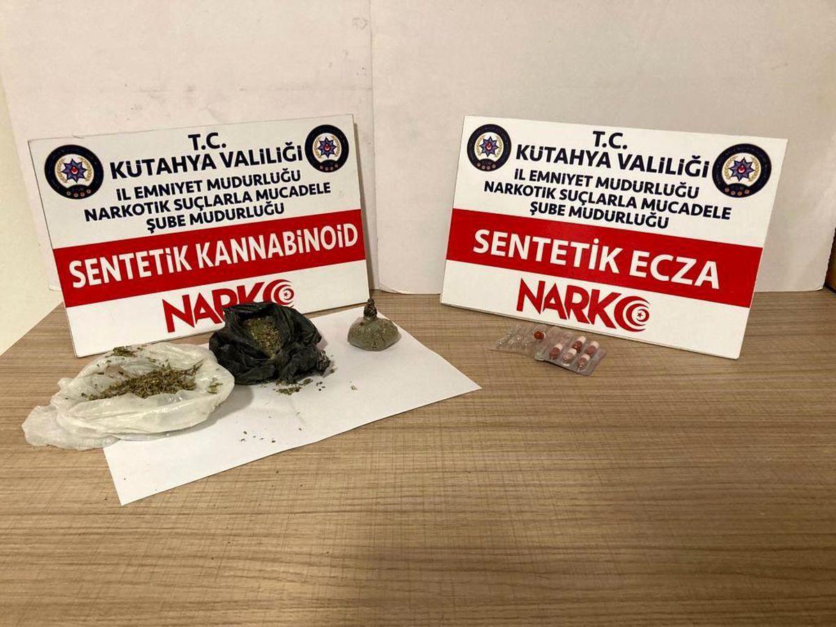 Kütahya\'da Uyuşturucu Operasyonu: 2 Şüpheli Gözaltına Alındı