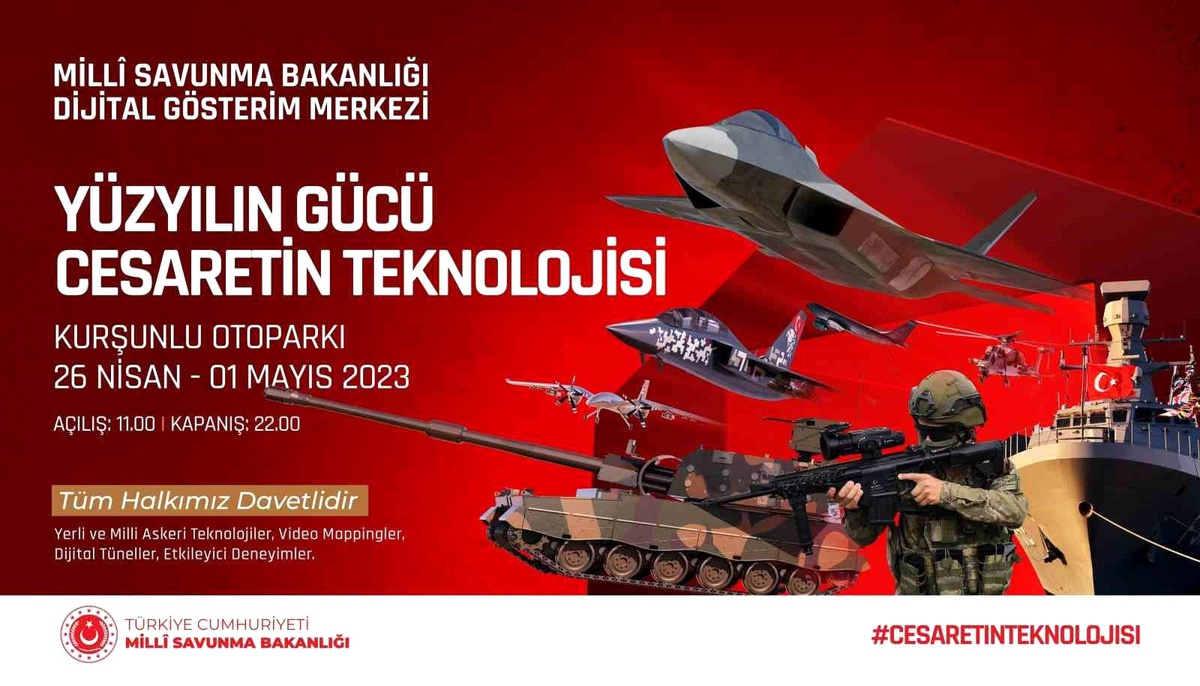 MSB Dijital Gösterim Merkezi Kayseri\'de açılıyor