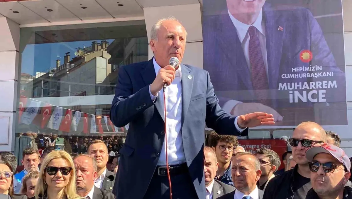 Muharrem İnce Bartın\'da vatandaşlara seslendi