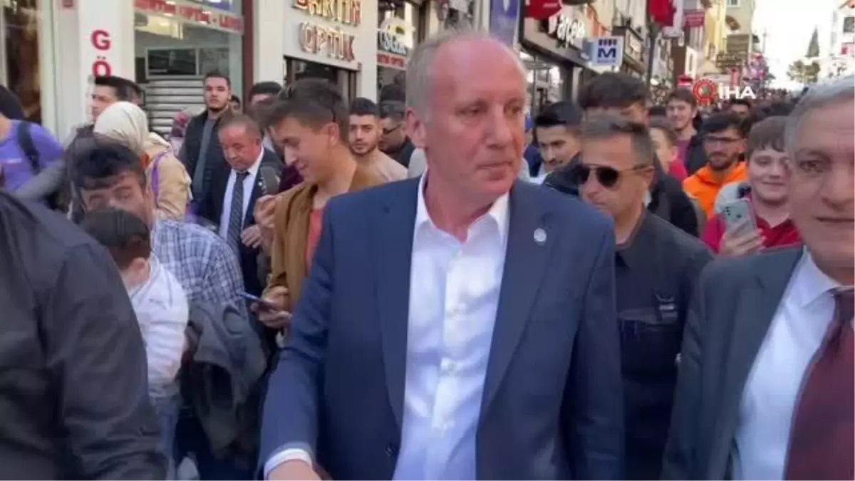 Muharrem İnce Bartında Vatandaşlara Eleştiriler Yöneltti