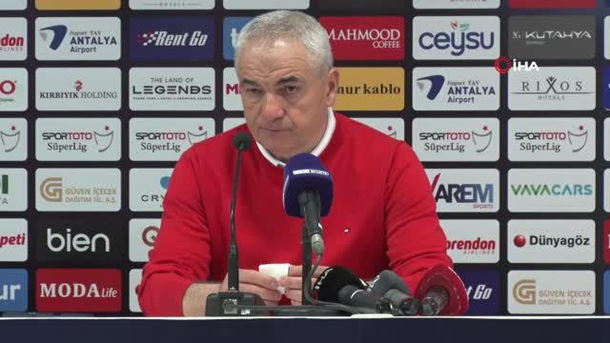 Rıza Çalımbay: "Fenerbahçe maçını kazanmak için ne gerekiyorsa yapacağız"