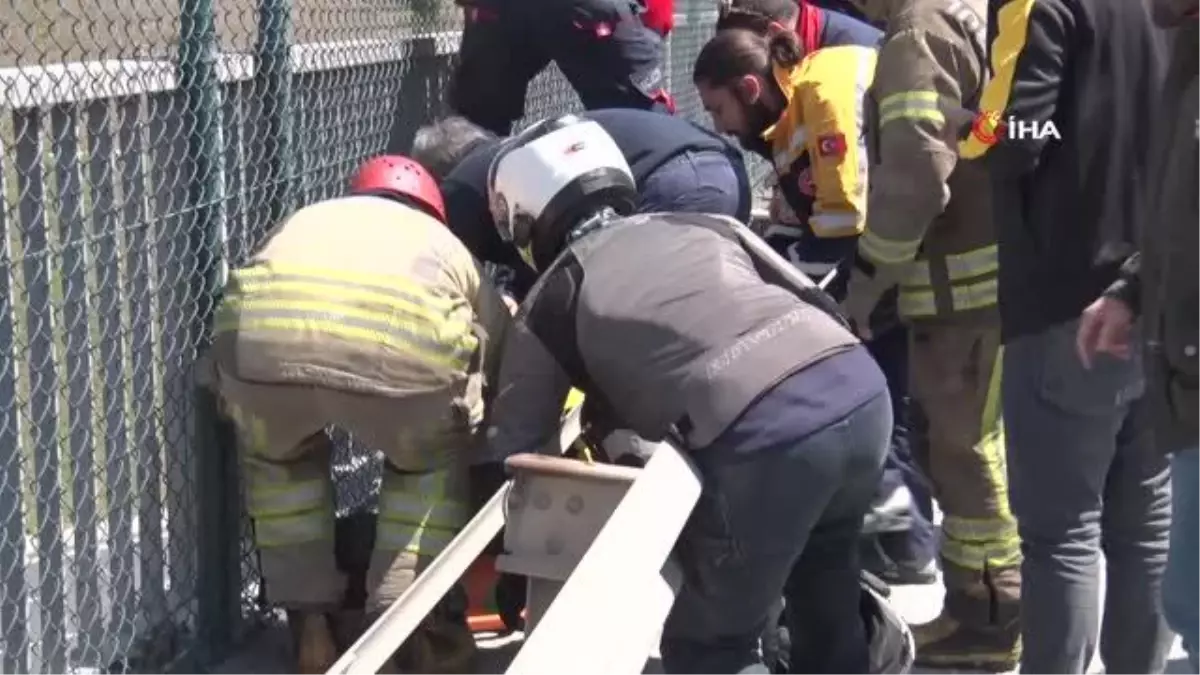 TEM Otoyolu\'nda 5 araçlı zincirleme kaza: 1\'i ağır 3 yaralı