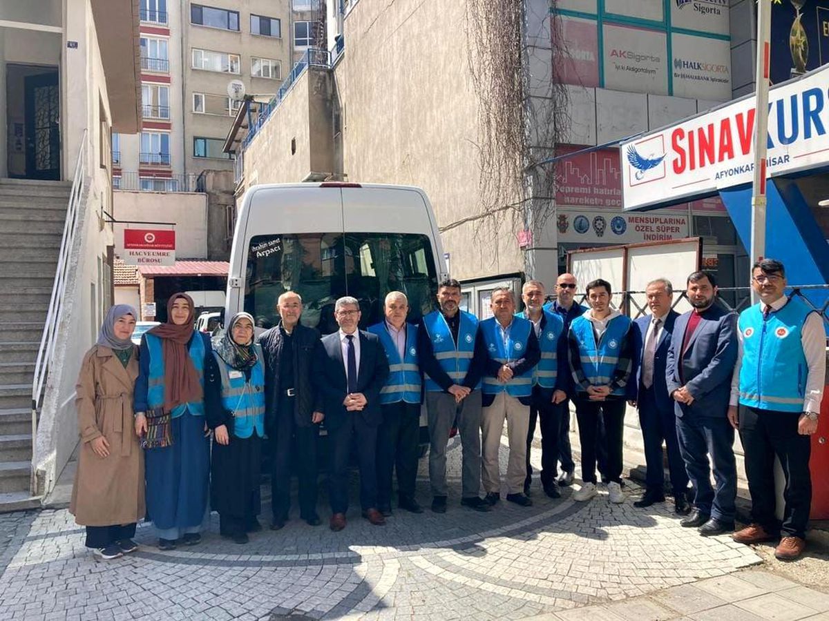 Afyonkarahisar İl Müftülüğü Depremzedelere Dualarla Destek Veriyor