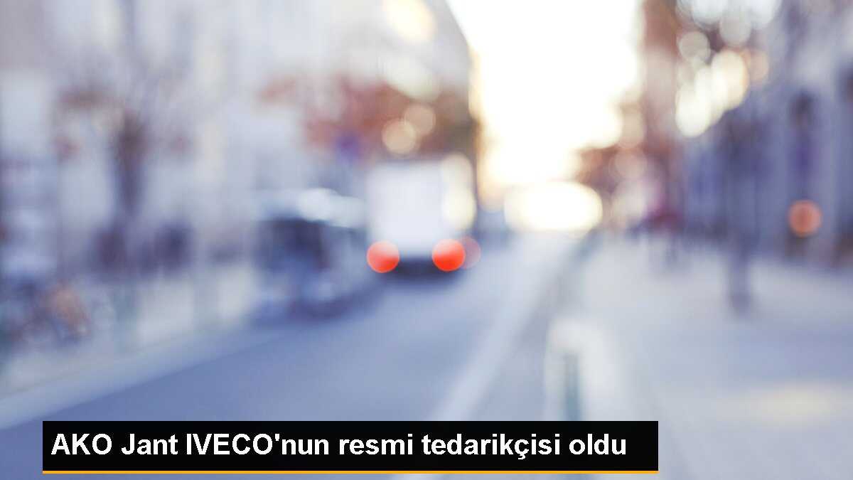 AKO Jant, IVECO\'nun resmi tedarikçisi oldu