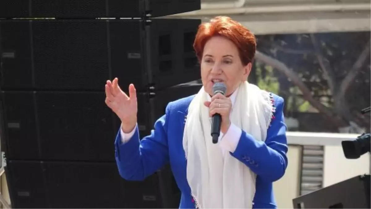 Akşener: Bir oyunuz Kemal'e, bir oyunuz Meral'e
