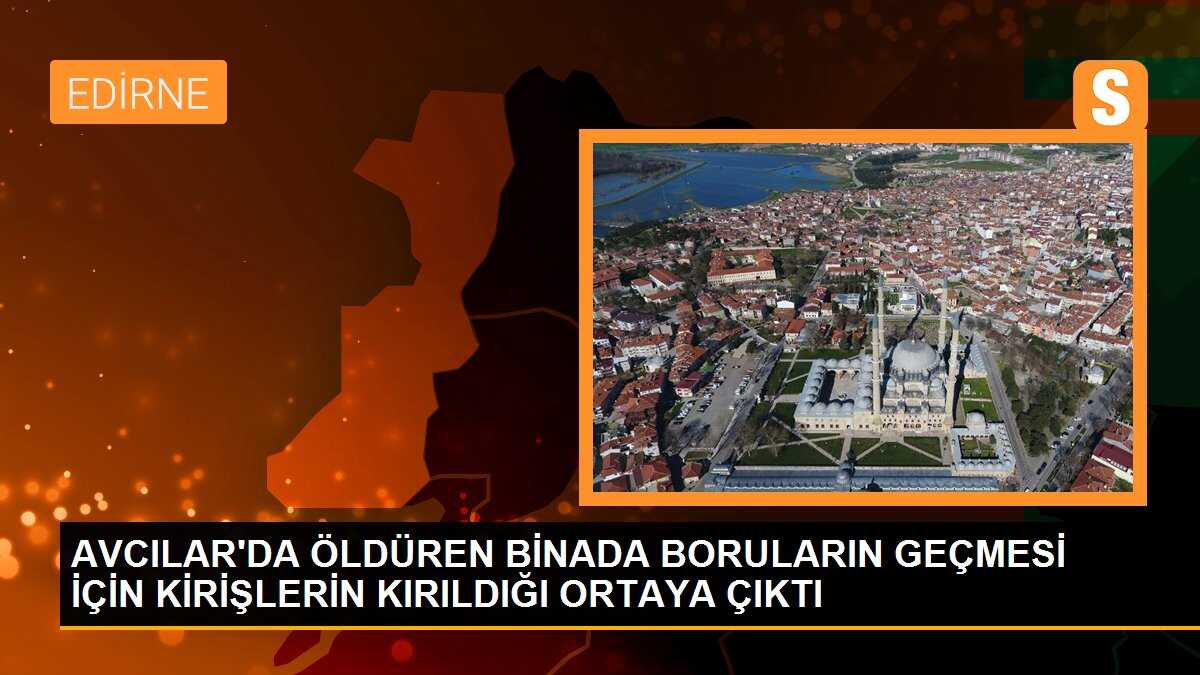 Avcılar\'da Beton Parçasının Düşmesi Sonucu Kadın Öldü, Riskli Bina Tahliye Edildi