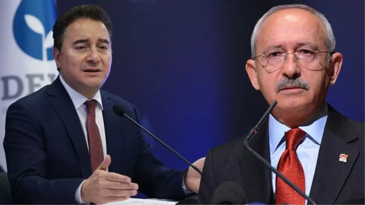 Babacan\'dan gündemi sarsan açıklama: Kendi tabanımızın tamamı Kılıçdaroğlu\'na oy vermeyebilir