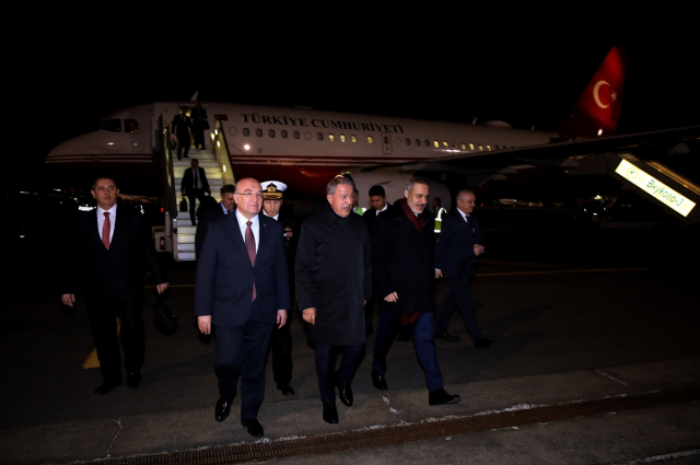Bakan Akar ve MİT Başkanı Fidan Moskova'da dörtlü toplantıya katıldı