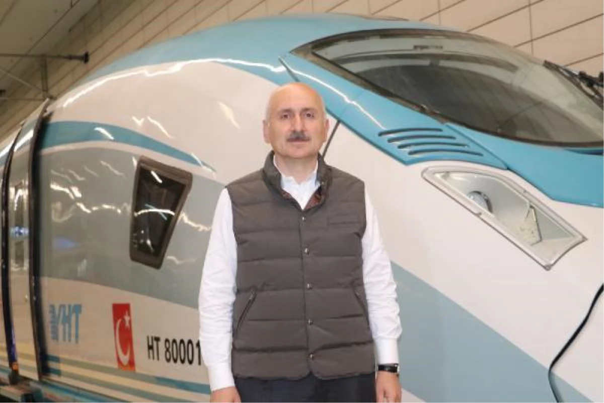 Bakan Karaismailoğlu: Yarın, Ankara-Sivas Hızlı Tren Hattı\'nı açıyoruz