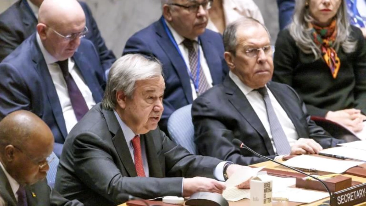BM Genel Sekreteri Guterres, Putin\'e mektup gönderdi: \'Tahıl Koridoru Anlaşması uzatılsın ve genişletilsin\'