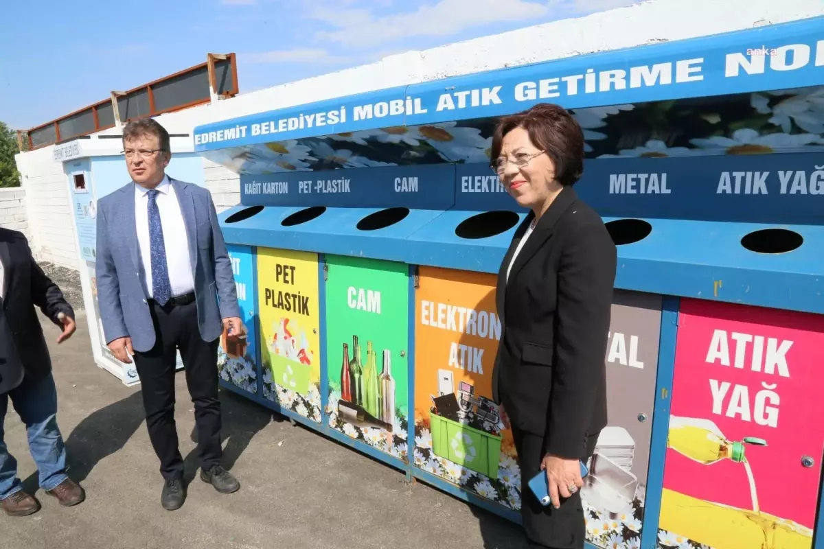 Edremit Atık Getirme Merkezi Faaliyete Girdi