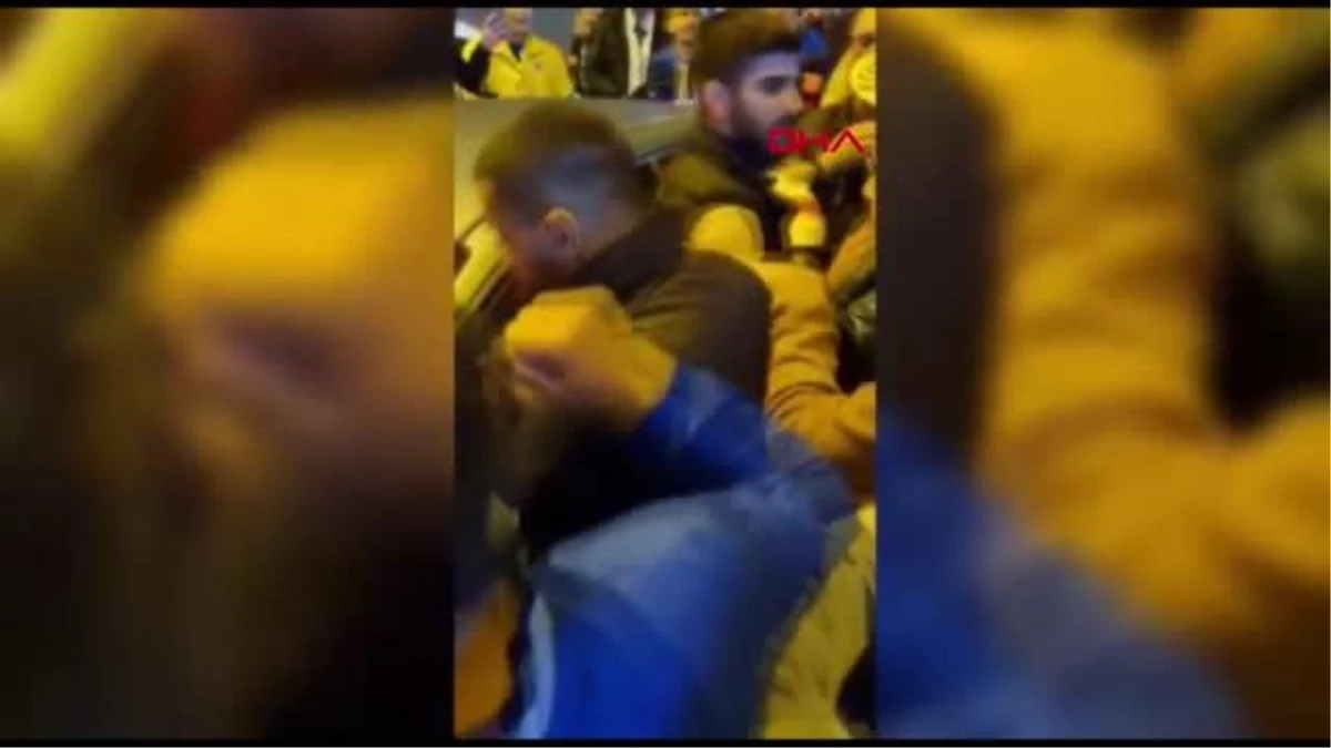 Fenerbahçe İstanbulspor maçı sonrası otomobil sürücüsüne saldırı