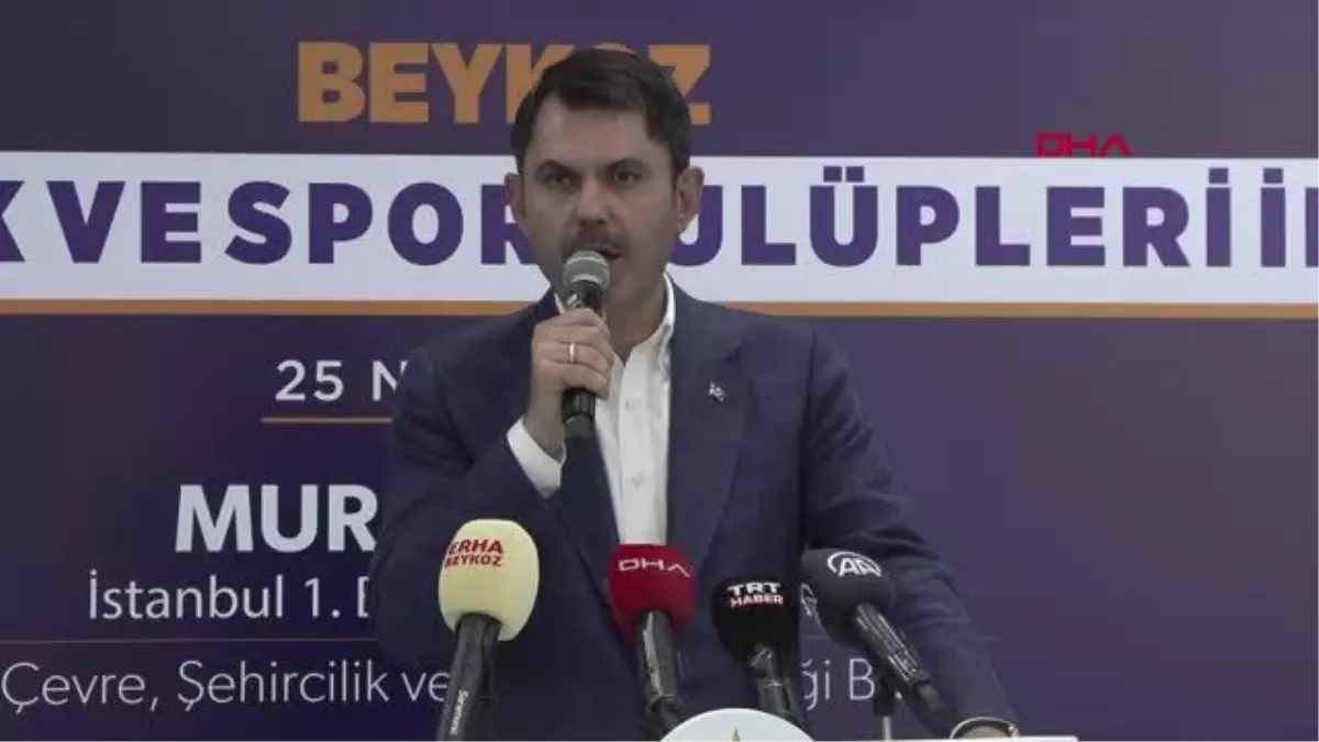 Bakan Kurum Beykoz\'da Kanat Önderliğiyle Buluştu