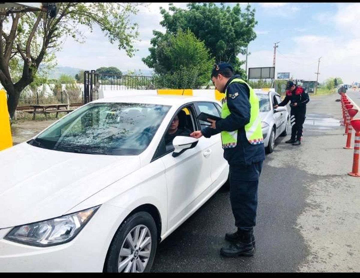 Aydın İl Jandarma Komutanlığı Havadan Trafik Denetimi Gerçekleştirdi