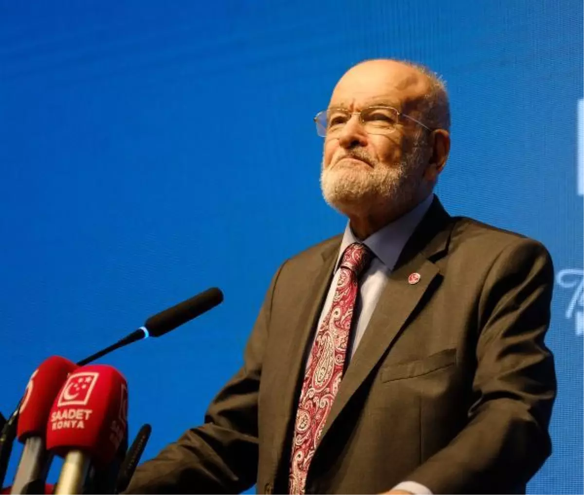 Saadet Partisi Genel Başkanı Temel Karamollaoğlu: 'Adalet olmadan devlet olmaz'
