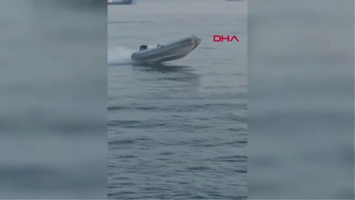 Kartal Dragos sahilinde bot kazası: 1 kişi kurtarıldı, diğeri kayıp