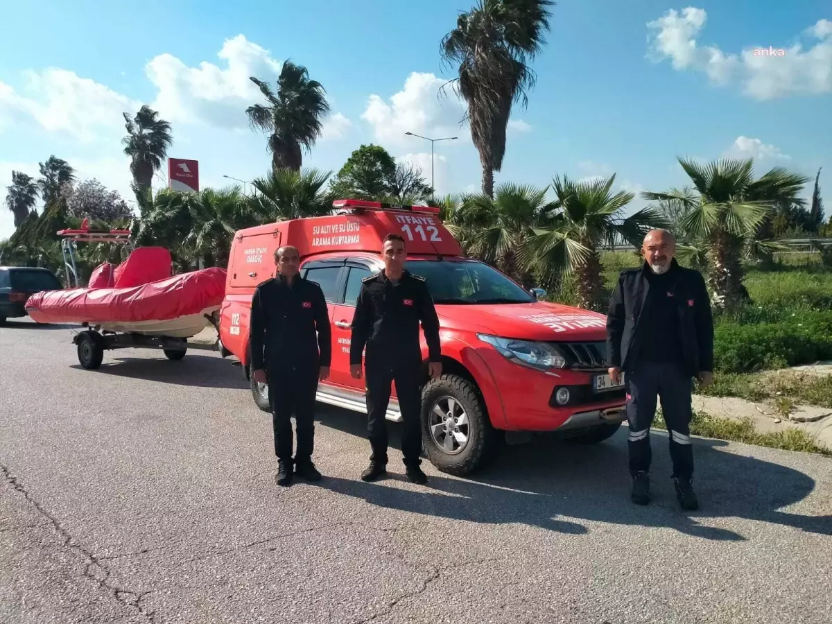 Mersin İtfaiyesi, Tunceli\'de kaybolan 3 genç için arama çalışmalarına destek veriyor