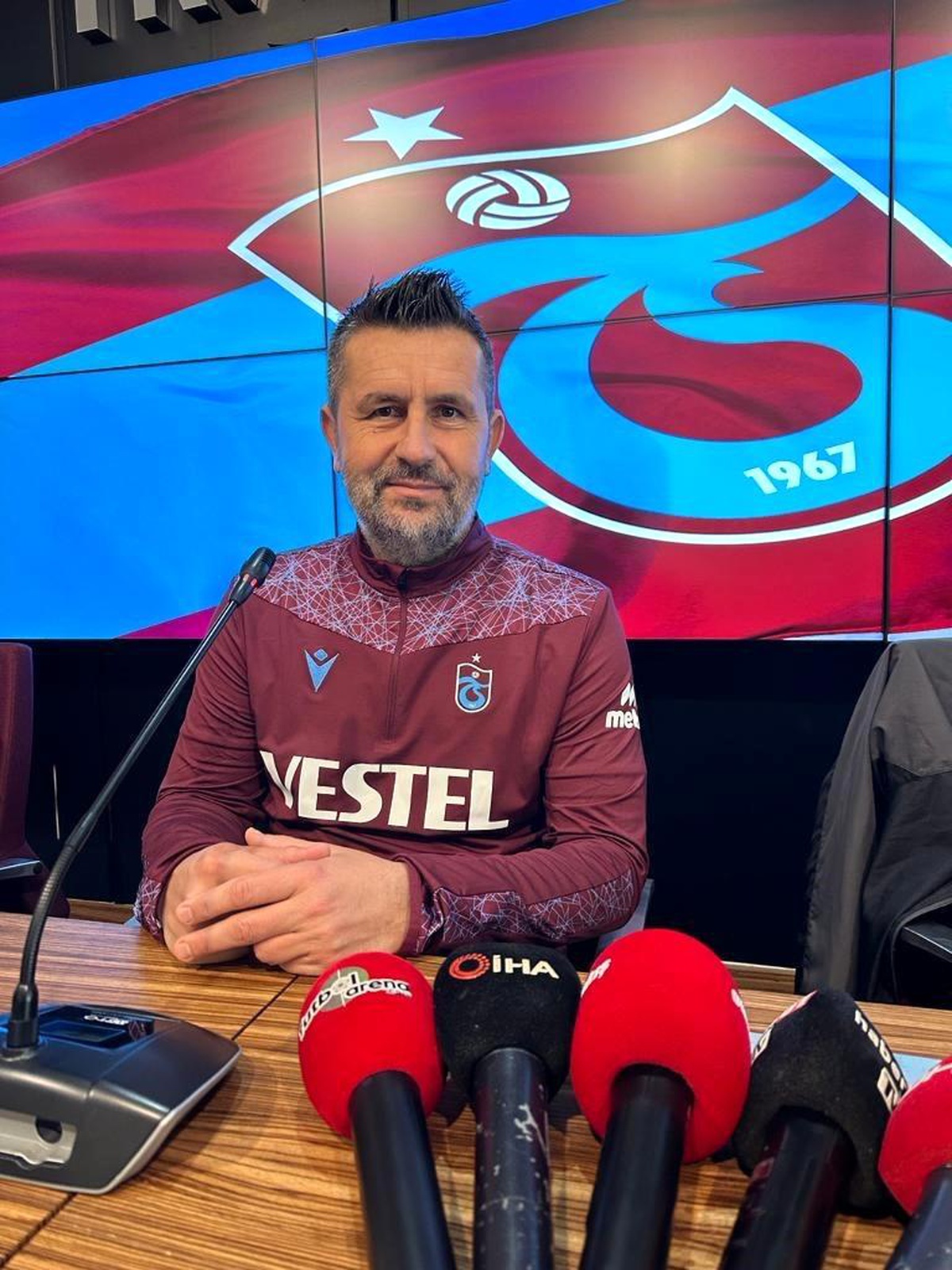 Nenad Bjelica: "Trabzonspor\'un bugününün dününden iyi olması için mücadele edeceğiz"