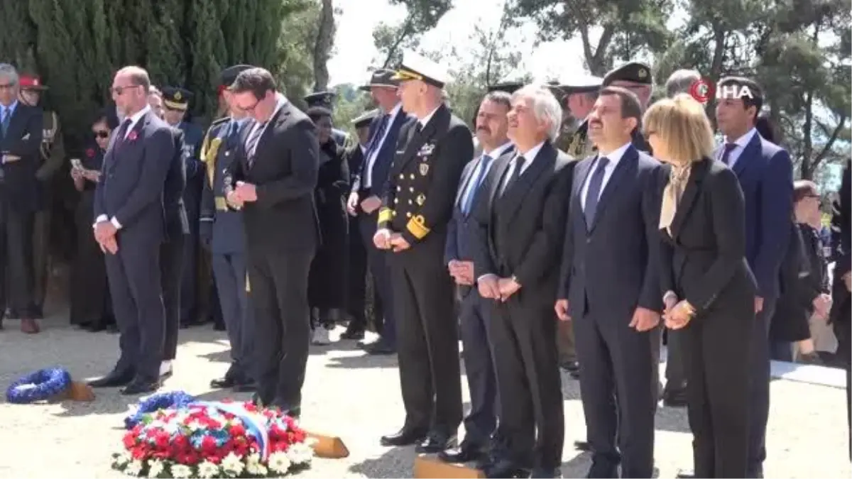 Çanakkale Kara Savaşları'nın 108. yılında Yalnız Çam Anıtı'nda tören düzenlendi