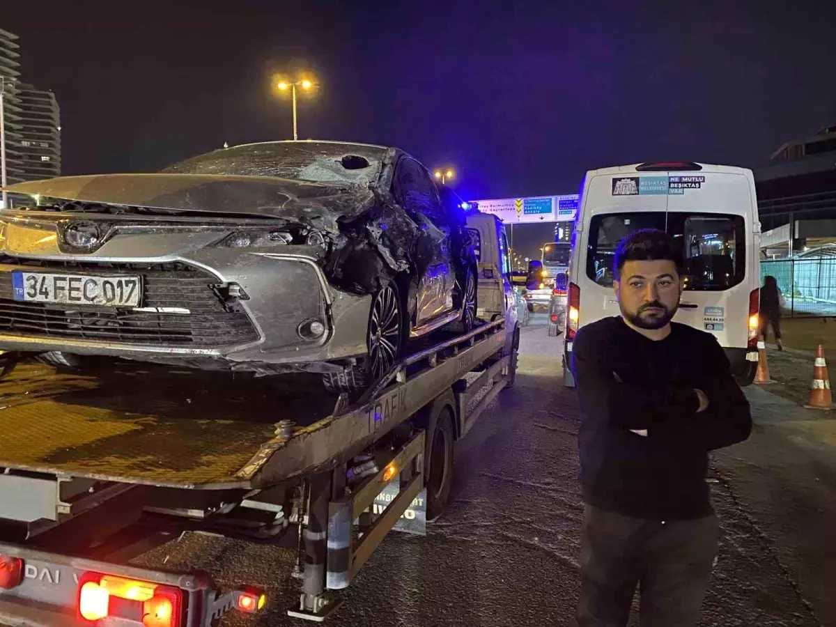 Zincirlikuyuda Makas Atan Otomobil 7 Otomobilin Kaza Yapmasına Neden Oldu