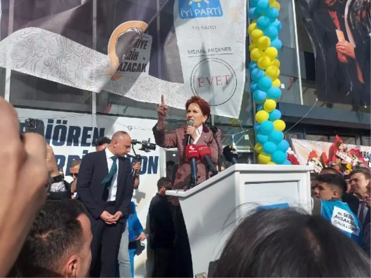 Akşener: İYİ Parti Türkiye\'de her şeyi değiştirdi