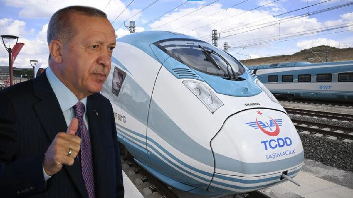 Ankara-Sivas Hızlı Tren Hattı\'nın açılışını sosyal medyada müjdeyi veren Cumhurbaşkanı Erdoğan: "Mayıs sonuna kadar ücretsiz"