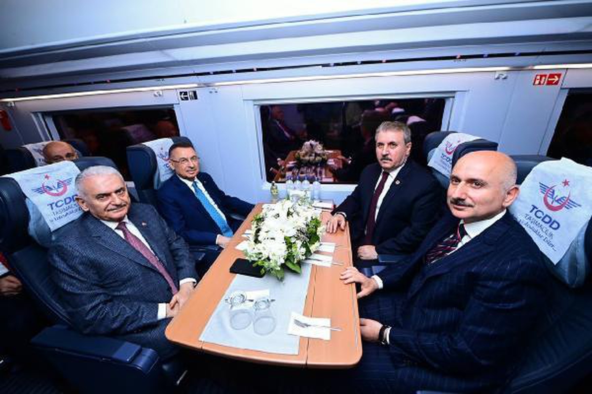 Ankara-Sivas hızlı treni bugün ilk seferini gerçekleştirdi