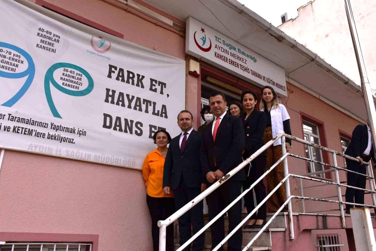 Aydın İl Sağlık Müdürü KETEM\'i ziyaret etti