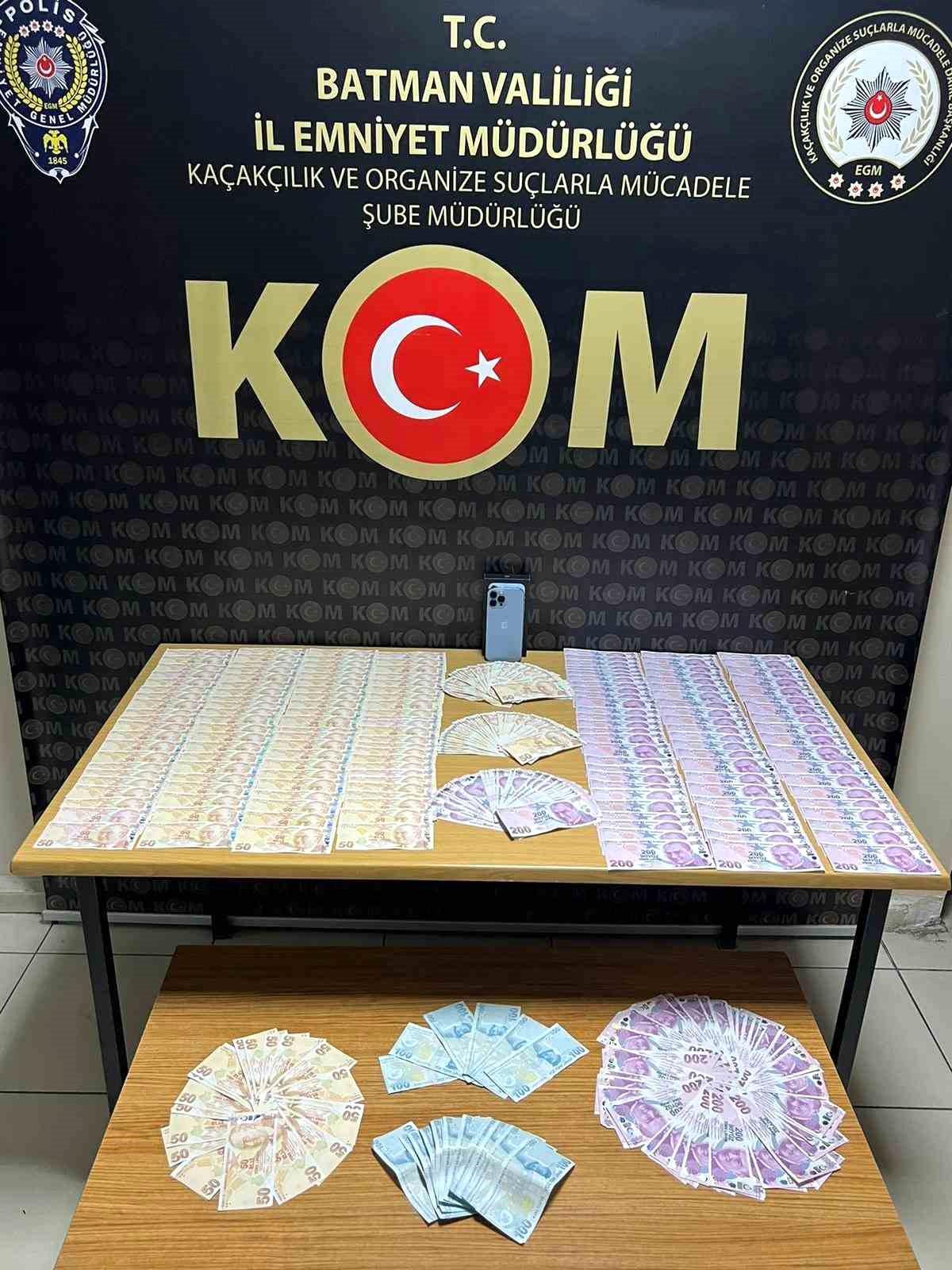 Batman\'da Sahte Para Operasyonu