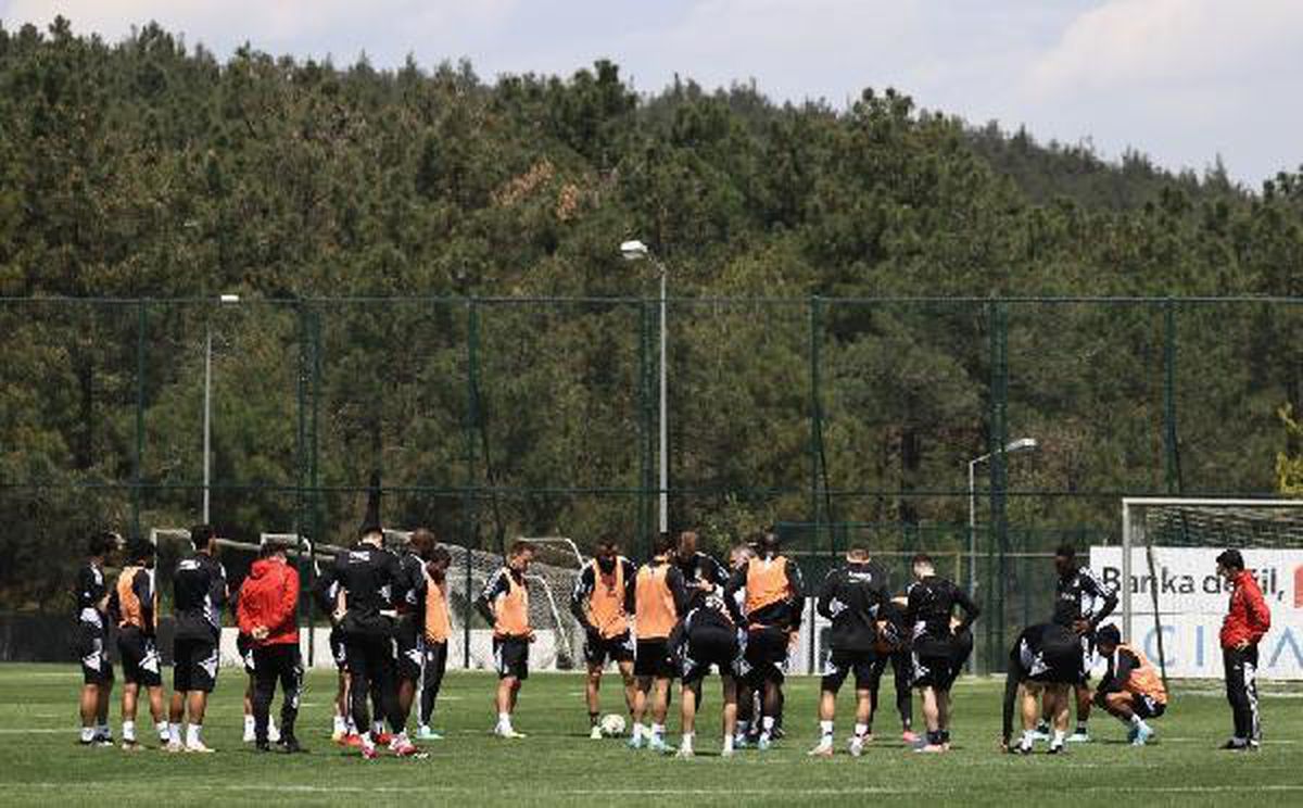 Beşiktaş, Galatasaray maçı hazırlıklarına devam ediyor