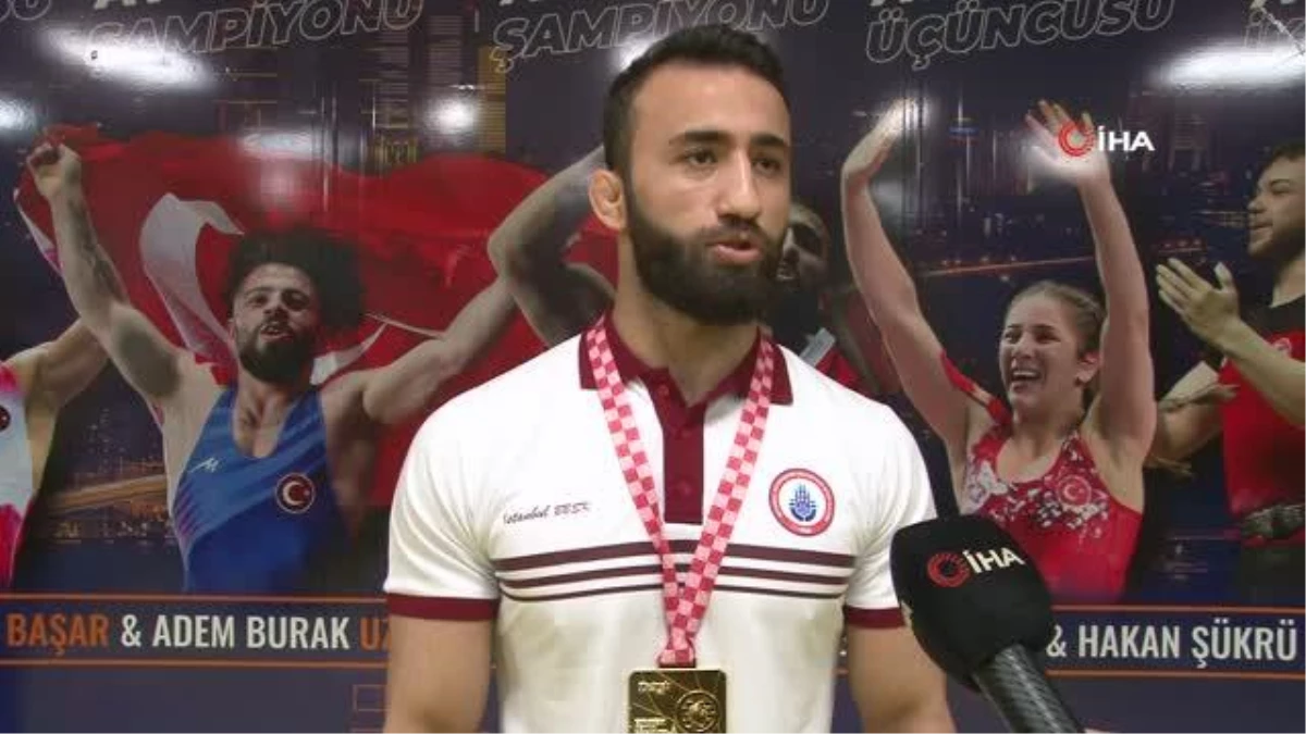 Burhan Akbudak: "Dünya şampiyonasında da hedefim altın madalya"