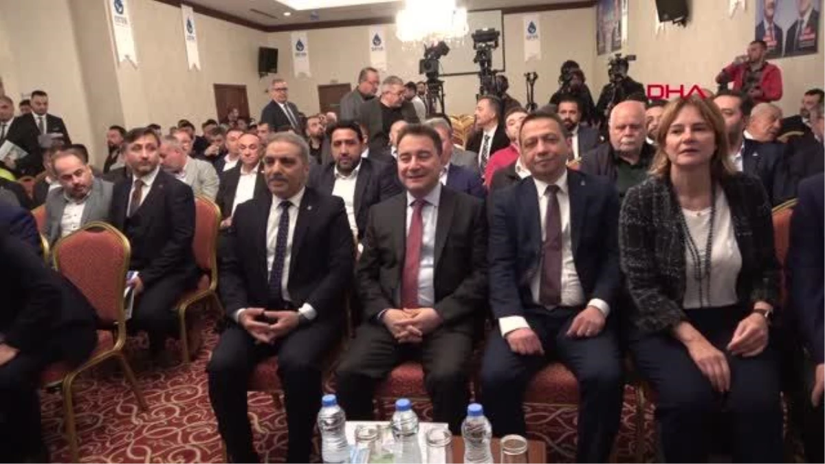 DEVA Partisi Genel Başkanı Ali Babacan: Bu Seçim Bir Referandum, 2 Tane Temel Tercih Var