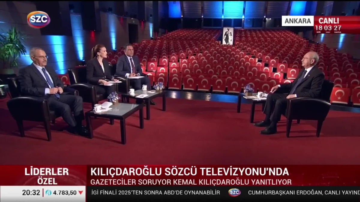 Kılıçdaroğlu: "Birinci Turda Bu İş Bitecek, Ben Bu Ülkenin Gençlerine Güveniyorum, Seçimin Kaderini Belirleyecek Olan Gençler"