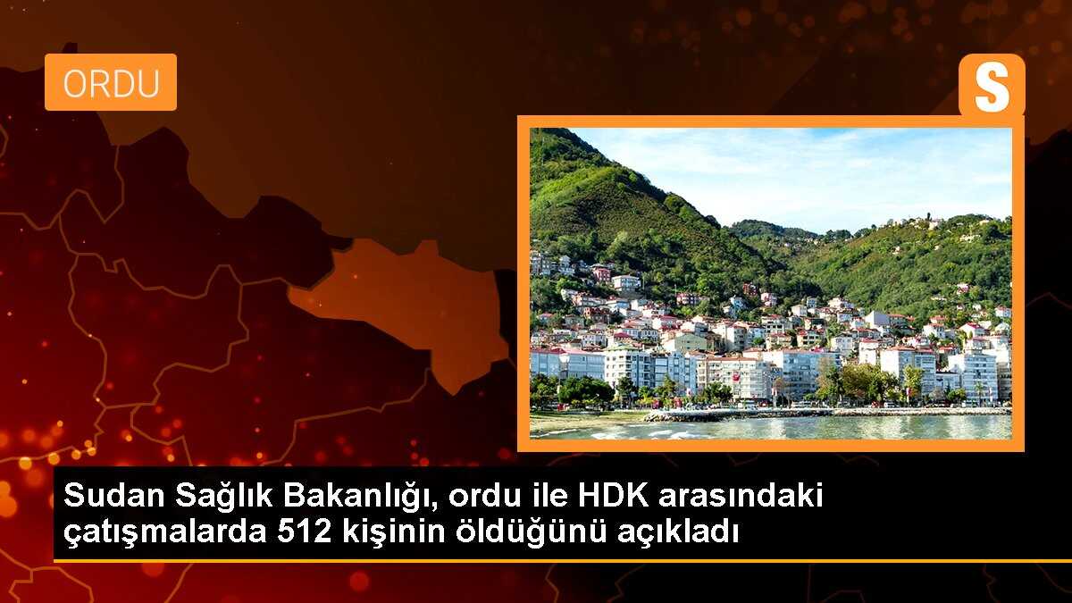 Sudan\'da çatışmalarda 512 kişi hayatını kaybetti