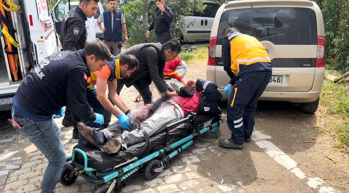 Kuşadası\'nda İşçi Alacak Verecek Tartışmasında Vuruldu