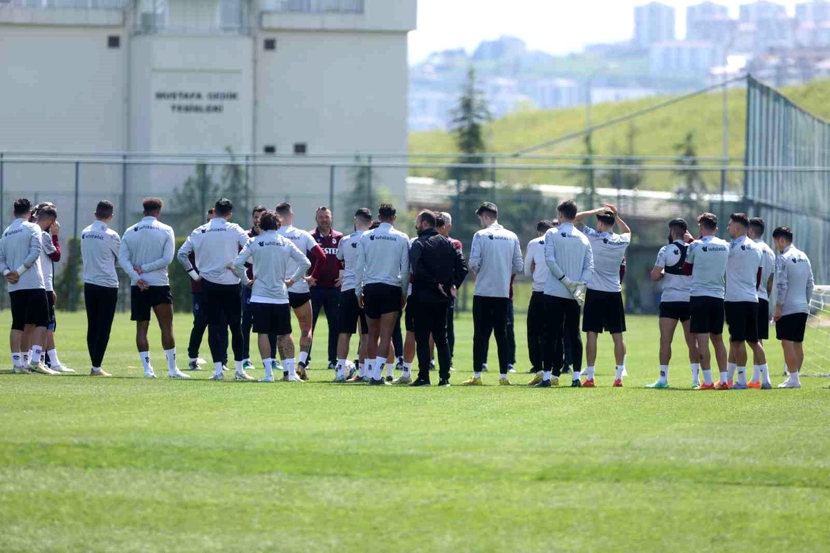 Trabzonspor Konyaspor maçı hazırlıkları devam ediyor