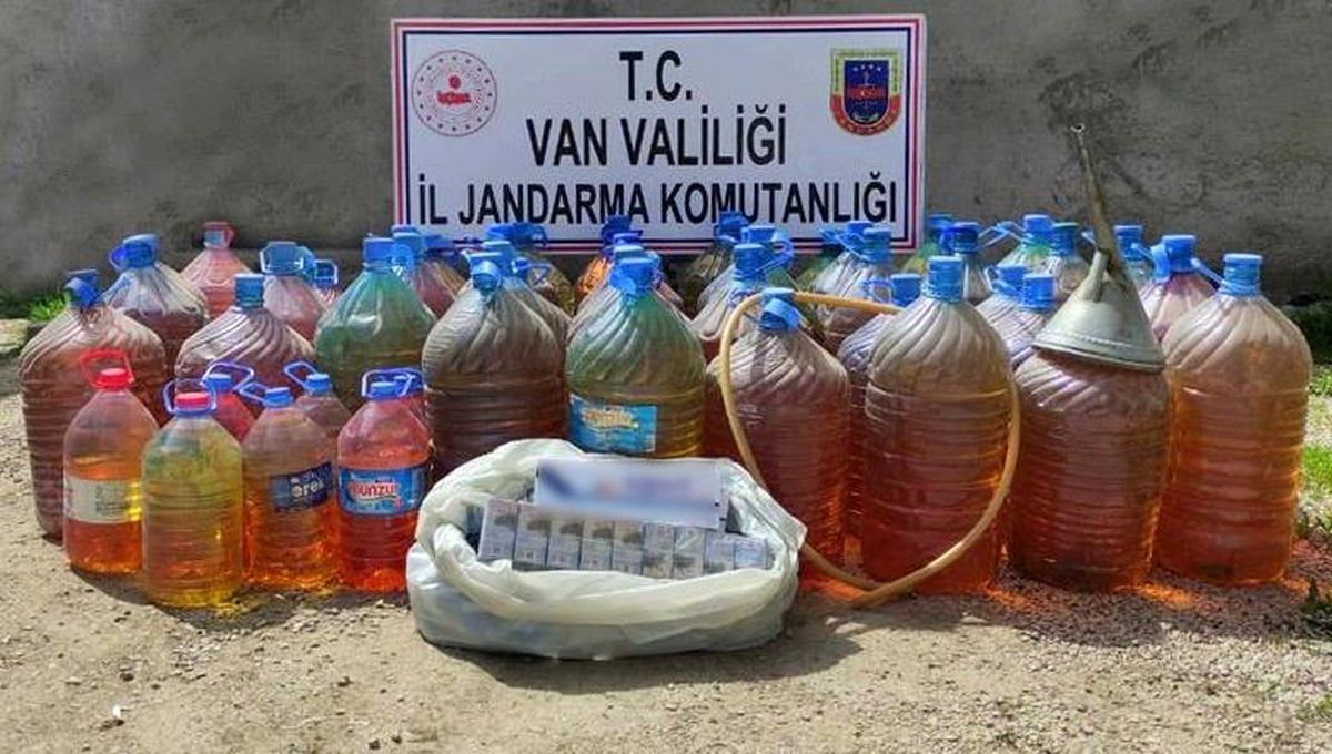 Van\'da Kaçak Akaryakıt ve Sigara Operasyonu