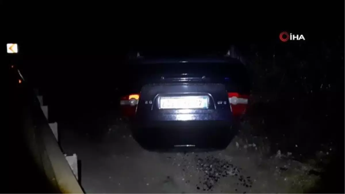 Mudurnu-Nallıhan karayolunda yağmur nedeniyle kaza