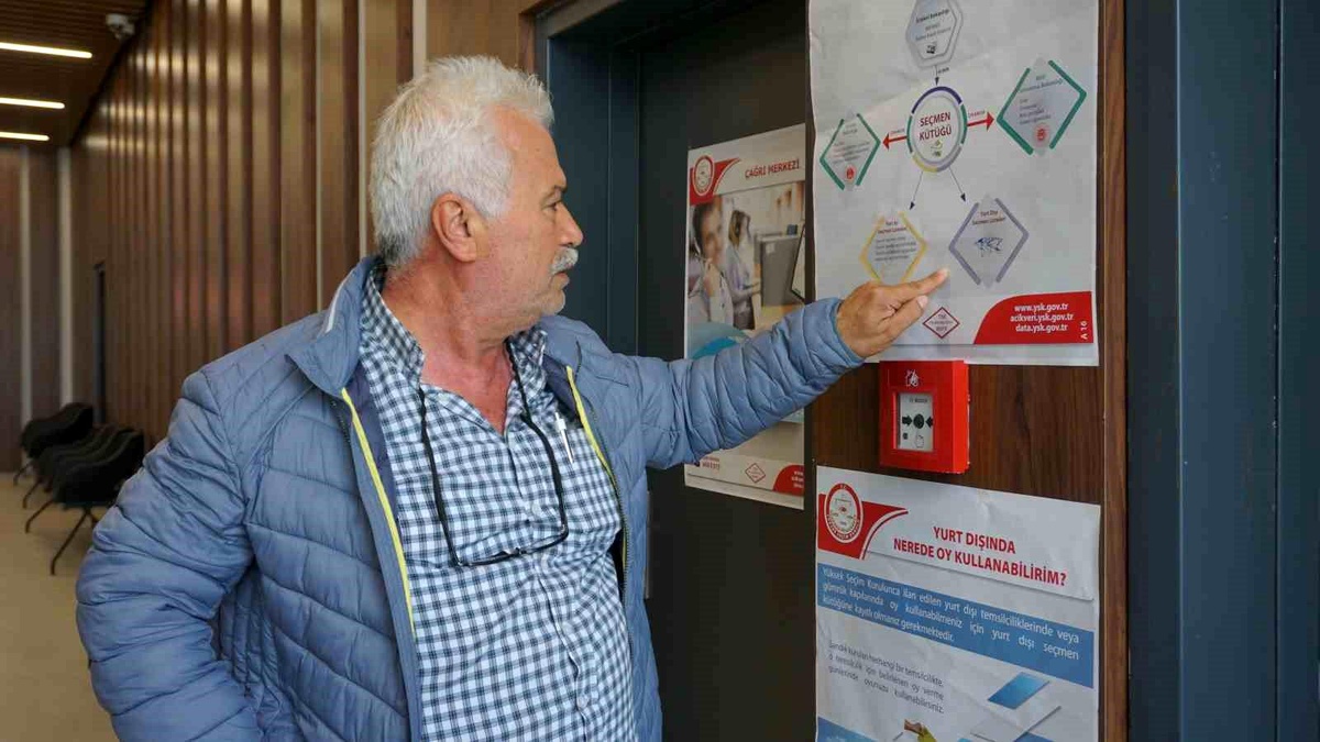 Trakya\'daki sınır kapılarında yurt dışı seçmenleri için oy verme hazırlıkları tamamlandı